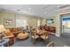 Community lounge featuring an L-shaped couch and comfortable seating at 5684 Duval St, Bradenton, FL 34203