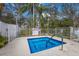 Community spa is surrounded by beautiful landscaping at 5684 Duval St, Bradenton, FL 34203