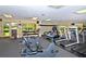 Community gym with various exercise equipment including treadmills, bikes, and free weights at 5780 Midnight Pass Rd # 303B, Sarasota, FL 34242