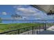 Water view from covered terrace at 741 Hideaway Bay Dr, Longboat Key, FL 34228