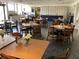Community dining area with tables and seating at 25188 Marion Ave # E208, Punta Gorda, FL 33950