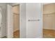Double closets featuring wire shelving and tile floors, providing ample storage space at 309 Potenza Loop, Nokomis, FL 34275