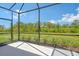 Enjoy seamless indoor-outdoor living with this screened lanai and its serene views of the lush green lawn at 309 Potenza Loop, Nokomis, FL 34275