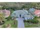 Beautiful home exterior featuring lush landscaping, a paver driveway, and a well-maintained lawn at 6612 Saint James Xing, University Park, FL 34201