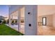 Elegant outdoor living space with covered patio, in-ground pool, and seamless indoor-outdoor transition at 1210 Gulf Blvd, Englewood, FL 34223