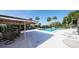 Inviting pool area with ample seating, perfect for relaxing and socializing with other residents at 3278 Village Green Dr # 1024, Sarasota, FL 34239