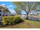 Backyard view with lush landscaping and canal access at 4721 Mount Vernon Dr, Bradenton, FL 34210