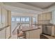 Modern kitchen with granite countertops and stainless steel appliances at 888 Blvd Of The Arts # 1008, Sarasota, FL 34236