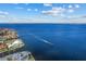 Stunning aerial view of waterfront homes with private docks and access to the open water at 23 Ocean Dr, Punta Gorda, FL 33950