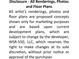 Disclosure stating that renderings, photos, and floor plans are proposed concepts subject to change by developer at 590 Golden Gate Point # 905, Sarasota, FL 34236