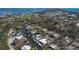 Beautiful waterfront home with boat dock on a canal in a residential neighborhood at 619 Buttonwood Dr, Longboat Key, FL 34228