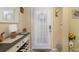 Charming foyer with decorative accents, stylish console table, and access to the home at 12019 Sawgrass Lake Ter, Bradenton, FL 34211