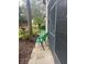 Cozy back patio has chairs that are perfect for relaxing and enjoying the natural view at 1515 Forrest Nelson Blvd # P107, Port Charlotte, FL 33952