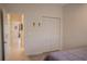 Bedroom with closet and neutral decor at 7113 52Nd E Dr, Bradenton, FL 34203