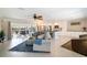 Bright and airy living room with a view of the pool and canal at 2501 W Marion Ave, Punta Gorda, FL 33950