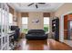 Office with a view, hardwood floors, and natural light at 5040 Lake Overlook Ave, Bradenton, FL 34208