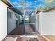 Enclosed back porch featuring an open area at 6124 Green View Dr # 139, Sarasota, FL 34231