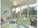 Inviting sunroom with floor to ceiling windows overlooking a picturesque outdoor scenery at 6501 Stone River Rd # 205, Bradenton, FL 34203