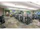 State-of-the-art gym featuring a variety of cardio and strength training equipment for residents at 13038 Prima Dr, Bradenton, FL 34211