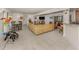Open-concept living area with dining space and comfortable seating at 333 Bayshore Dr, Venice, FL 34285