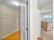 Walk-in closet featuring shelving for optimal storage at 4110 Noble Pl, Parrish, FL 34219