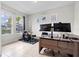 Spacious home office with a large window, perfect for working from home at 4793 Antrim Dr, Sarasota, FL 34240