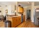 Functional kitchen with stainless steel appliances, wood cabinets, and plenty of workspace at 7113 91St E St, Palmetto, FL 34221