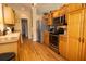 Well-appointed kitchen with modern appliances, wood cabinets, and efficient storage at 7113 91St E St, Palmetto, FL 34221
