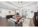 Spacious open-concept living room, kitchen, and dining area with seamless flow and elegant finishes at 15520 Castle Park Ter, Lakewood Ranch, FL 34202