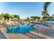 Enjoy a refreshing dip in this community pool with sun loungers and a beautiful view at 4414 Turnberry Ct, Bradenton, FL 34210