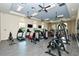 Spacious gym featuring modern exercise equipment and plenty of natural light at 552 Bocelli Dr, North Venice, FL 34275