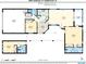 Detailed floor plan showcasing the layout of the home with labeled rooms and dimensions at 8503 Gateway Ct, Englewood, FL 34224