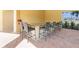 Outdoor bar with seating at 17119 Harvest Moon Way, Bradenton, FL 34211