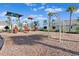 Community playground with slide and swings at 17119 Harvest Moon Way, Bradenton, FL 34211