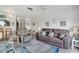 Cozy living room with comfortable seating, nautical decor, and natural light at 2907 51St W Ave, Bradenton, FL 34205
