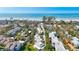 Aerial view of a waterfront property with beautiful ocean view, green spaces, and quiet community at 5310 Gulf Of Mexico Dr # 26, Longboat Key, FL 34228