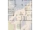 Detailed floor plan showing layout of rooms including bedrooms, living area, and kitchen at 5814 117Th E Ter, Parrish, FL 34219