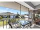 View from the screened lanai showcasing the beautiful surroundings at 617 Estuary Dr # 617, Bradenton, FL 34209