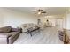 Open-concept living room and dining area at 1153 Edgewater Cir, Bradenton, FL 34209