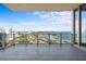 Stunning balcony with a marina view, glass railings, and plenty of space at 1155 N Gulfstream Ave # 1709, Sarasota, FL 34236