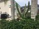 A property backyard features a large cactus garden with various greenery at 1211 Peridot Lane, Sun City Center, FL 33573