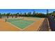 Outdoor pickleball courts with green playing surfaces and black fencing in a landscaped setting at 13214 Treviso Dr, Bradenton, FL 34211