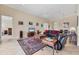 Open concept living room featuring recessed lighting, tiled floors, and comfortable seating at 1720 85Th Nw Ct, Bradenton, FL 34209