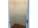 Walk-in closet with wood-look flooring and wire shelf storage at 3722 S Cranberry Blvd, North Port, FL 34286