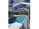 Sparkling screened-in pool offering a refreshing escape and a relaxing outdoor area at 3722 S Cranberry Blvd, North Port, FL 34286