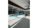 The screened pool area is ideal for enjoying outdoor living at 3722 S Cranberry Blvd, North Port, FL 34286