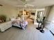 Open concept bedroom with view of the kitchen and dining room at 500 N Osceola Ave # 203, Clearwater, FL 33755
