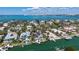 Waterfront home with pool, boat dock and lift providing convenient access to the Gulf of Mexico at 732 Siesta Dr, Sarasota, FL 34242