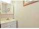 Simple bathroom with vanity and sink, ample wall space at 8404 43Rd W Ave, Bradenton, FL 34209