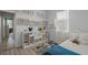 Bright bedroom features ample storage and natural light from the window at 8956 Stone Harbour Loop, Bradenton, FL 34212